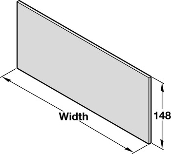 MX Slim A FSC Certified DrwBack Pan 175/400mm Dual