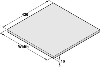 MXS FSC Certified Drawer Base 16/450/300mm Dual