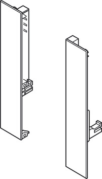 MXS Internal Drawer Fnt Brkts Set 199mm Plastic Antique