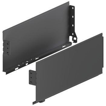 MX Std Sgl Drawer Sides 150/300mm Steel Antique
