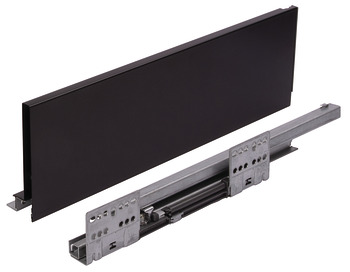 MXS Slim Std Drawer Set 35kg 135/270mm Black