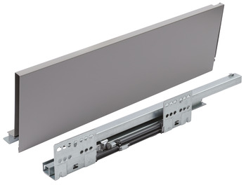 MXS Slim Std Drawer Set 35kg 135/500mm Grey