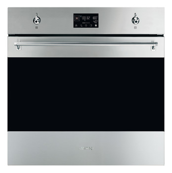 Smeg Cls Gal SOP6302S2PX Ovn Stm1 Stainless Steel/Black