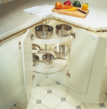 Carousel 3/4 Set 708-754mm 800 Plastic CrWht