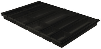 Cuisio Cut Tray 473/600mm Plastic Black