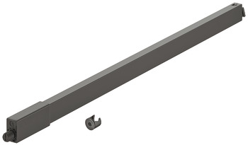 MXS Slim Side Rec Railing 450mm Black