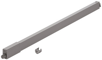 MXS Slim Side Rec Railing 400mm Grey