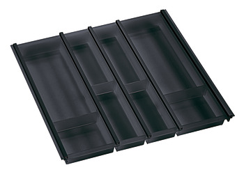 Cuisio Cut Tray 423/800mm Plastic Black
