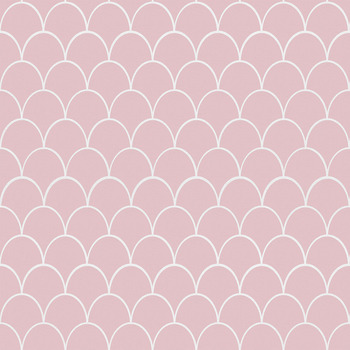 Hafele S/B 750x3050 Aluminium Glo Pink Scallop