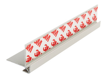 AluSplash Ext Crn Profile 750mm Aluminium Silver