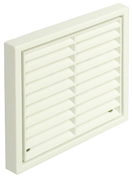 Manrose 125mm Fix Lovr Grille Rnd Wht