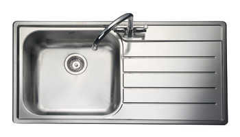 Rectangle Oakland OL9851R 1.0B Sink RHD Stainless Steel