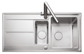 Rectangle Arlington ARL1052 1.5B Sink Rev Stainless Steel
