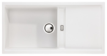 Abode AW3185 Sync 1.25B Sink Rev Gr Wht