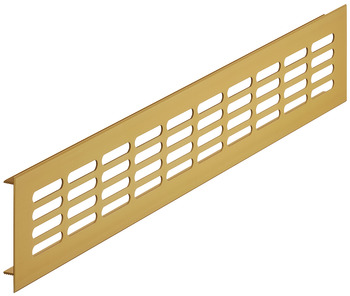 Ventilation Grille Rectangle 400x80mm Aluminium Gold 575.20.823