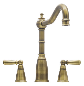 Bidbury&Co Sherston 3H Ctry Tap Polished Brass