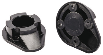 Plinth Top Section SF M10 Plastic Black 637.65.302