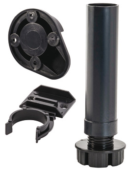 Plinth Feet Set 150mm SF Plastic Black x4