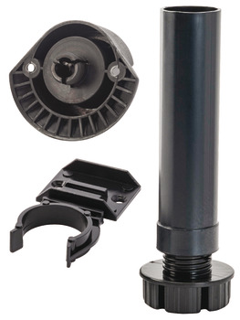 Plinth Feet Set 150mm DF Plastic Black x4