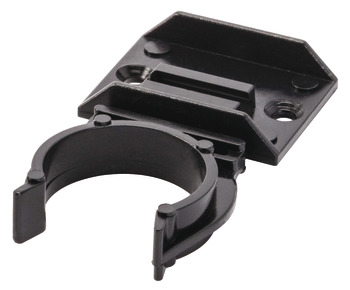 Plinth Clip+Bracket SF Plastic Black 637.65.793