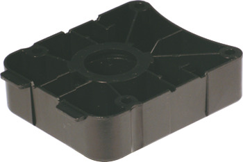 Plinth Foot Top Section Screw Plastic Black