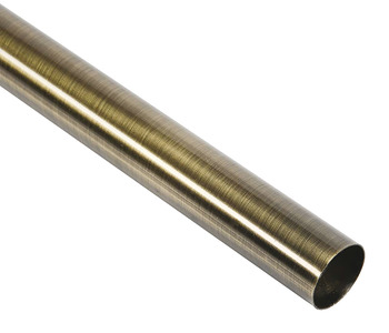 WithRobe Rail 0.6x25x25x1829mm Steel Antique Brs