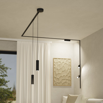 Eglo Trk+ LED IP20 SL Wd 6W 2.7-6.5K Black