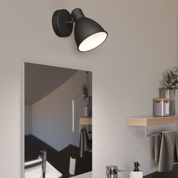 Eglo San Peri LED WL 160 1x3W 3K Black/Wht 833.44.120