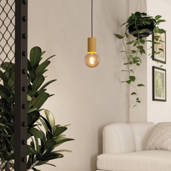 Eglo Pozueta 1 Plastic D65 1x40W E27 Antique/Copper