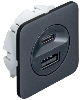 Loox5 USB Charging Station 12V/14W/Black