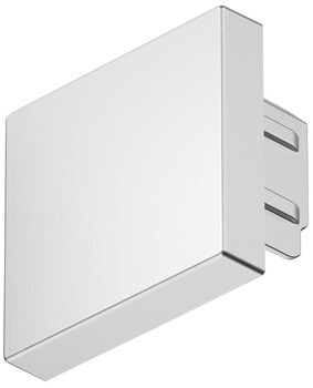 Loox5 2102 Profile Endcaps SM Plastic Silver
