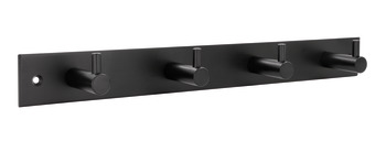 Coat Hook Rail 322x36x43mm Stainless Steel M.Black 844.69.030