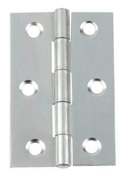 Butt Hinge 75x49x1.4mm Steel Bright Zinc Plated x20 926.60.068