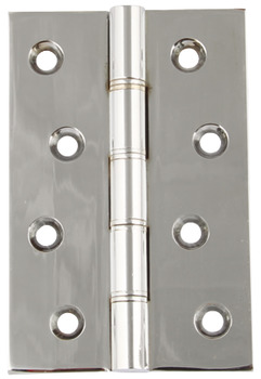 Butt Hinge DPBW Sqr 100x67mm Brass Polished Brass