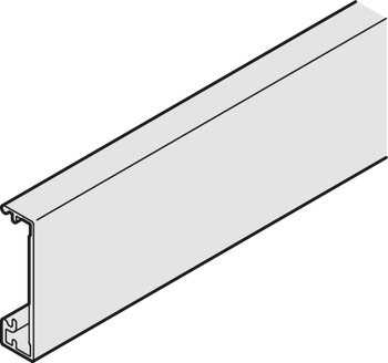 Slido D-Fo21 50B Clip Pnl 3.0m Aluminium Black