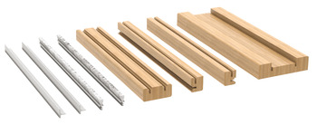 Hafele Optimo Jamb Kit 125mm Standard
