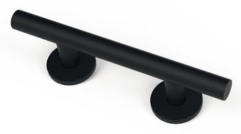 Nyma Style D32x620mm Grb Rail Str Stainless Steel Black