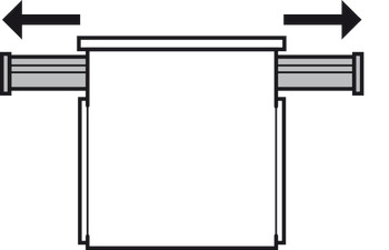 BB Drawer Runner 17mm Groove Sgl 10kg 312-513mm - view 3